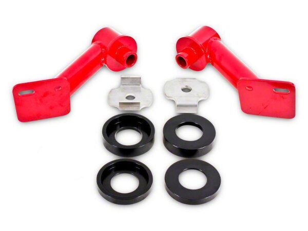 BMR Suspension IRS Cradle Bushing Lockout Kit - Red (15-24)
