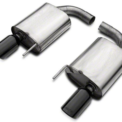 Borla ATAK 2.5 in. Axle-Back Exhaust – Black Tips (15-17 GT)