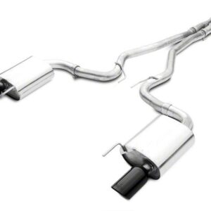 Borla ATAK 2.5 in. Cat-Back Exhaust - Black Tips (15-17 GT)