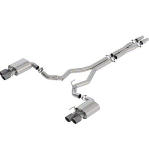 Borla ATAK Cat-Back Exhaust - Carbon Fiber Black Tips (18-23 GT Fastback)