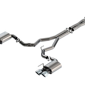 Borla ATAK Cat-Back Exhaust - Chrome Tips (2024-25 Dark Horse)