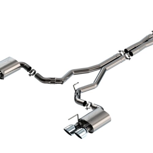 Borla ATAK Cat-Back Exhaust – Chrome Tips (2024-25 Dark Horse)