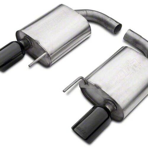 Borla S-Type 2.5 in. Axle-Back Exhaust – Black Tips (15-17 GT)