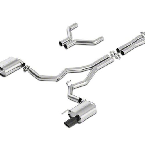 Borla S-Type 3 in. Cat-Back Exhaust – Black Tips (15-17 GT Fastback)