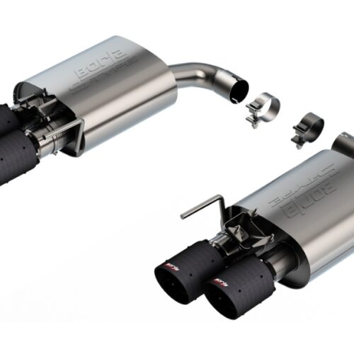 Borla S-Type Axle-Back Exhaust – Carbon Fiber Tips (2024-25 Mustang GT)