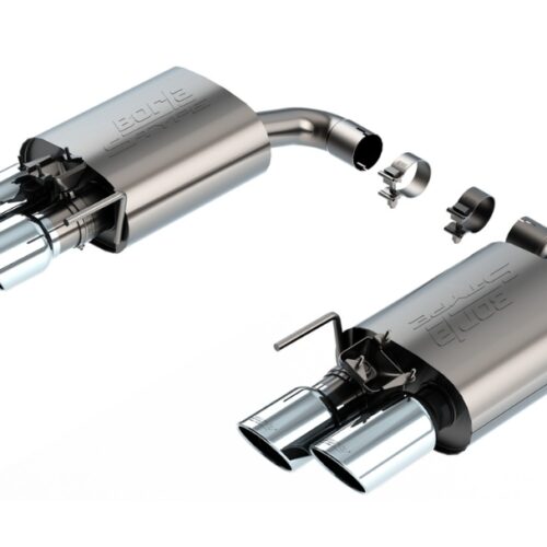 Borla S-Type Axle-Back Exhaust – Chrome Tips (2024-25 Mustang GT)