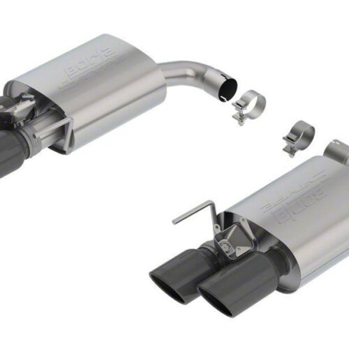 Borla S-Type Axle-Back Exhaust Systems w/ Black Tips (18-23 GT)