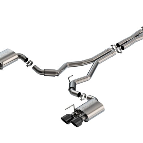 Borla S-Type Cat-Back Exhaust – Black Chrome Tips (2024-25 Dark Horse)