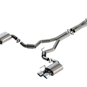 Borla S-Type Cat-Back Exhaust - Chrome Tips (2024-25 Dark Horse)