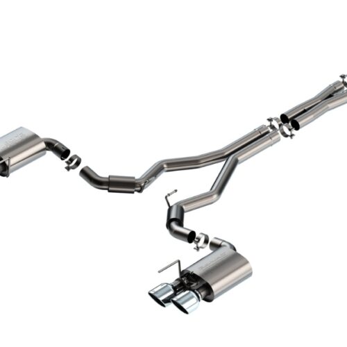 Borla S-Type Cat-Back Exhaust – Chrome Tips (2024-25 Dark Horse)