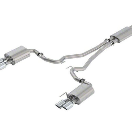 Borla Touring Cat-Back Exhaust – Chrome Tips (18-23 GT)
