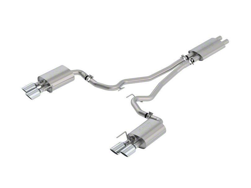 Borla Touring Cat-Back Exhaust - Chrome Tips (18-23 GT)