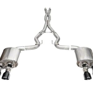 Corsa Performance Xtreme Cat-Back Exhaust - Black Tips (2024-25 Dark Horse)