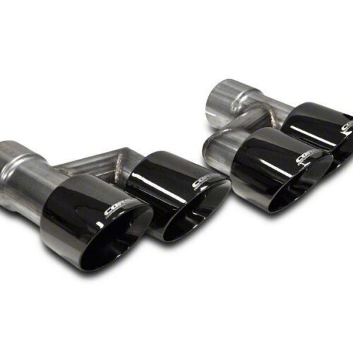 Corsa Pro Series Quad 4 inch Exhaust Tip Kit – Black (15-17 GT)