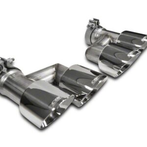 Corsa Pro Series Quad 4 inch Exhaust Tip Kit - Polished (15-17 GT)