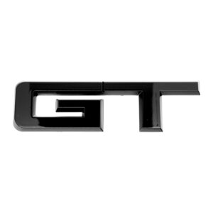 Gloss Black Rear Mustang GT Emblem (15-23 GT)