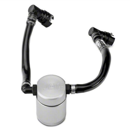 JLT Driver Side Oil Seperator 3.0 – Clear Anodized (15-17 GT)