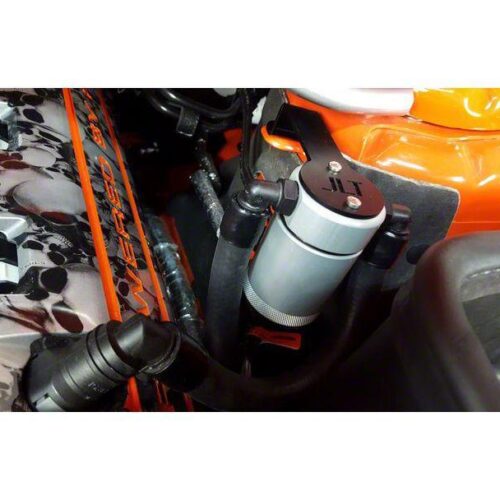 JLT Passenger Side Oil Seperator 3.0 – Clear Anodized (15-17 GT)