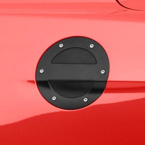 MMD Black Billet Aluminum Fuel Door (15-23)