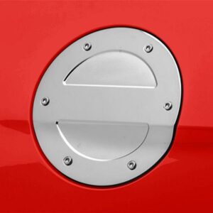 MMD Chrome Billet Aluminum Fuel Door (15-23)