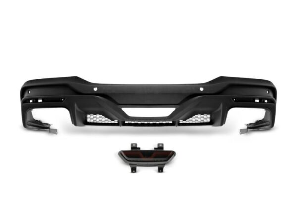 MP Concepts Dark Horse Style Rear Diffuser w/ Reverse LED Light (2024+ Mustang)