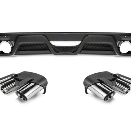 MP Concepts GT350 Style Rear Diffuser w/ Tips (15-17)
