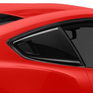 MP Concepts Quarter Eleanor Style Window Scoops - Gloss Black (15-23)