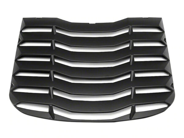 MP Concepts Rear Window Louvers - Matte Black (15-24)