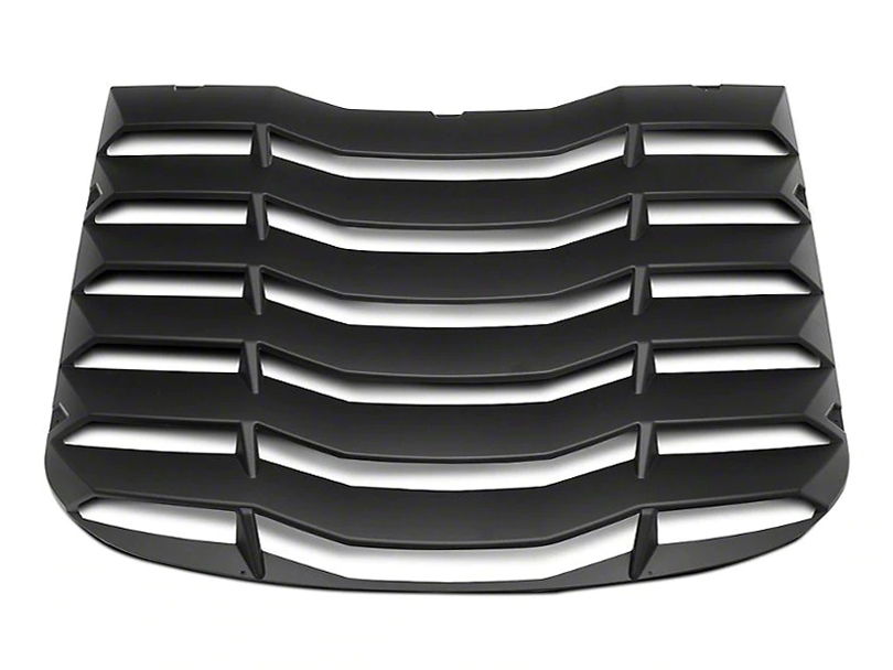 MP Concepts Rear Window Louvers - Matte Black (15-24)