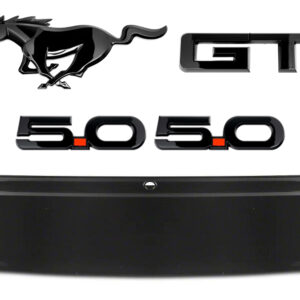 MP Concepts Replacement Decklid W/ Gloss Black GT Emblem Kit (15-23 GT)