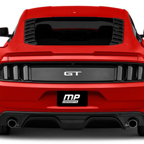 MP Concepts S Style Rear Window Louvers – Matte Black (15-23)