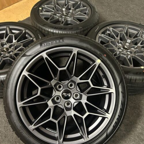 Mustang GT 19″ Wheel and Pirelli Staggered Tire SET-Fits 2005-24 Mustang